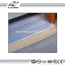 decorative aluminum extrusions profile for sliding door thresholds